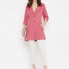 Thumbnail: crepe-solids-coat-for-women