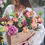 Miniature : Valentine's Cappuccino Floral Bag