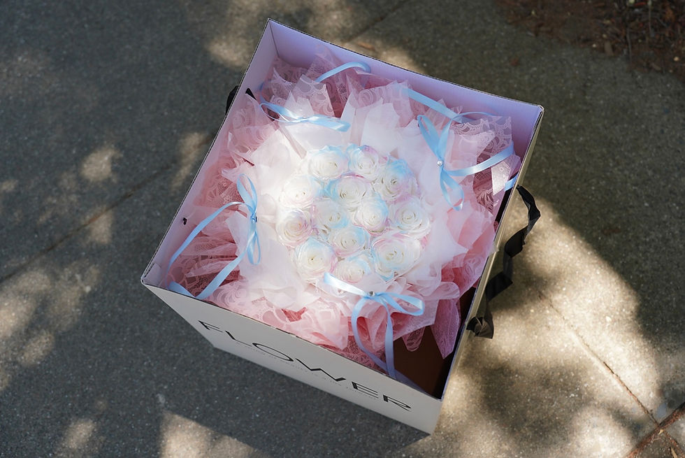 Miniature : Radiant Bloom Preserved Flower Bouquet