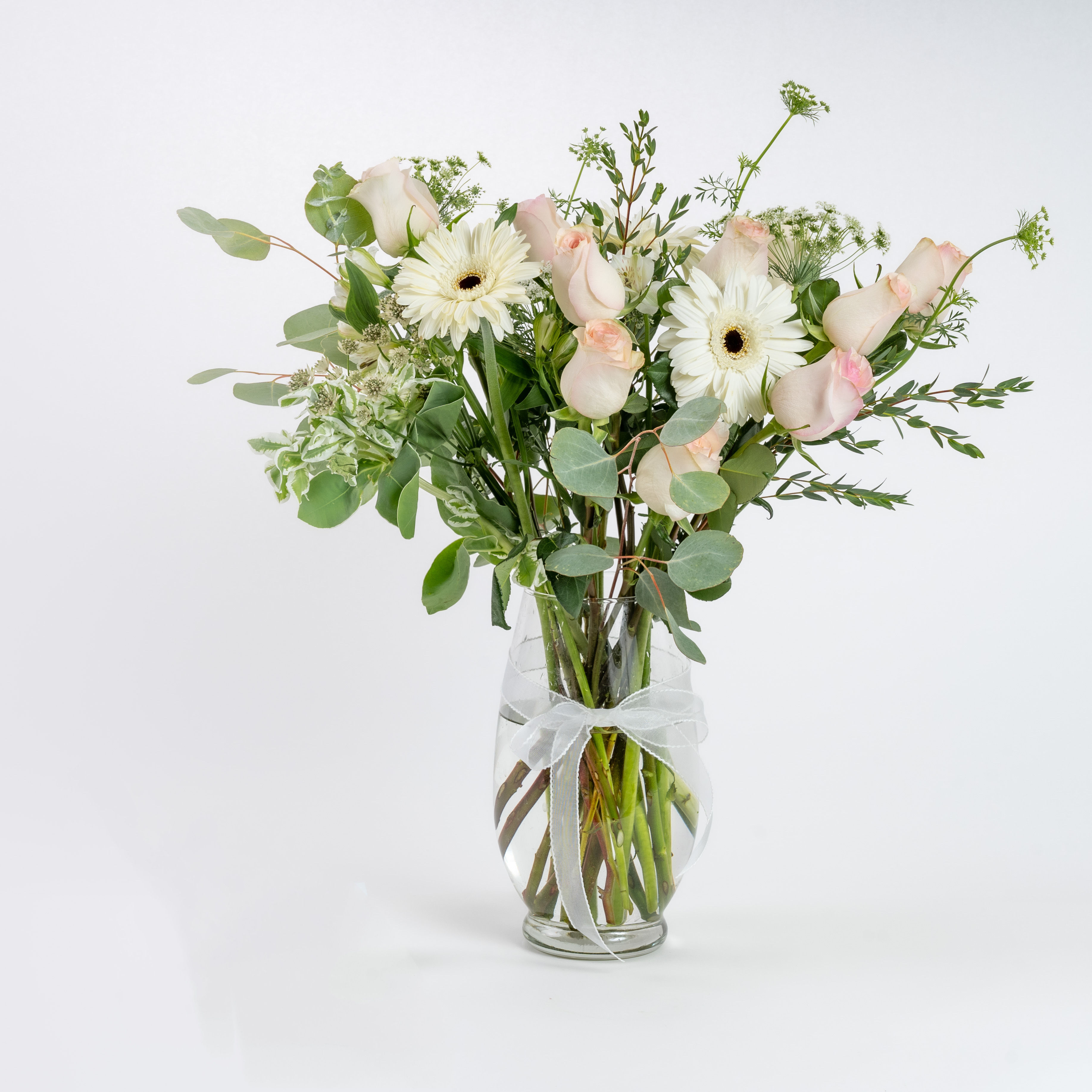 Flower in Vase (Pink, Large)