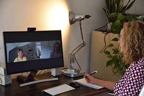 Online coaching session