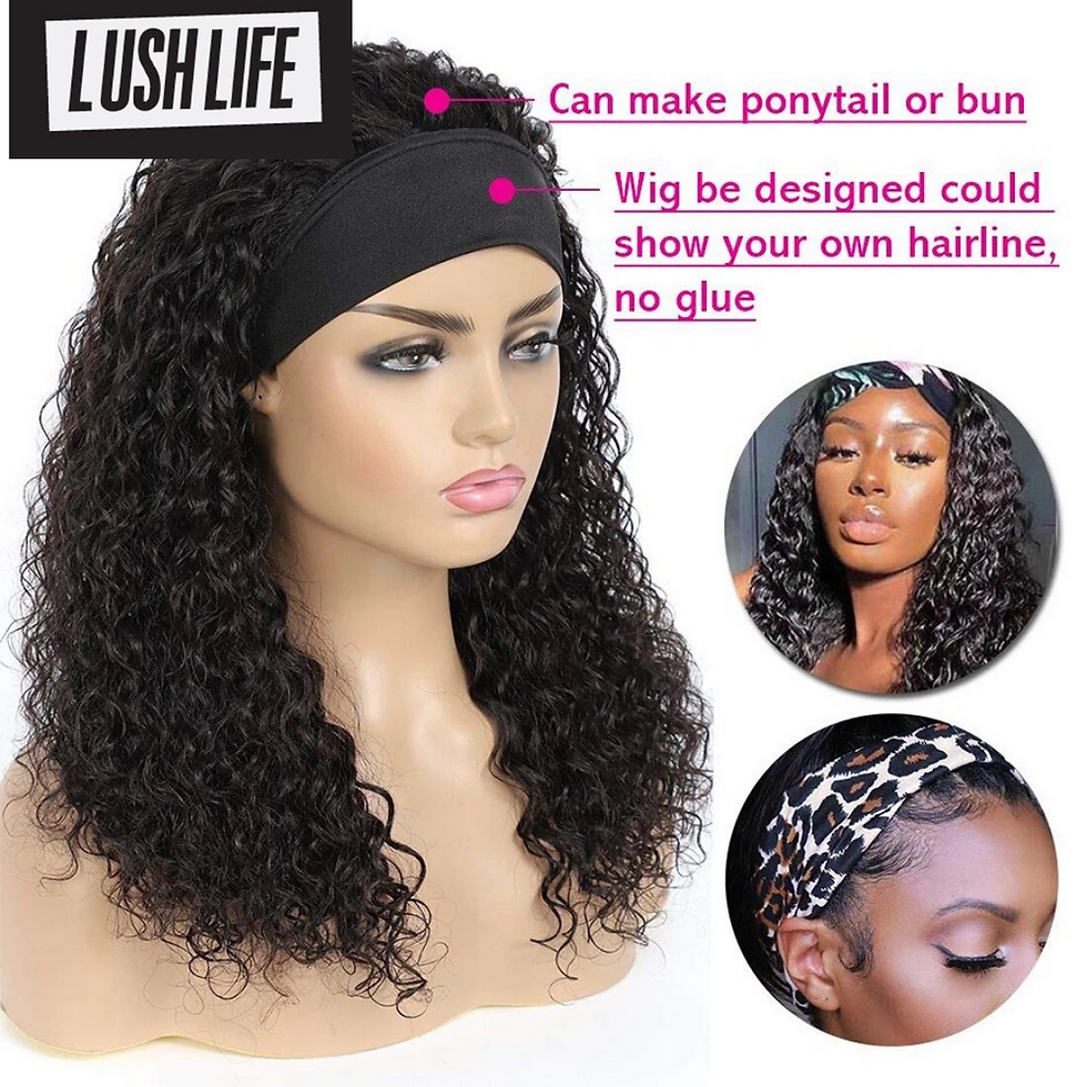 Thumbnail: Wavy Brazilian Headband Wigs 