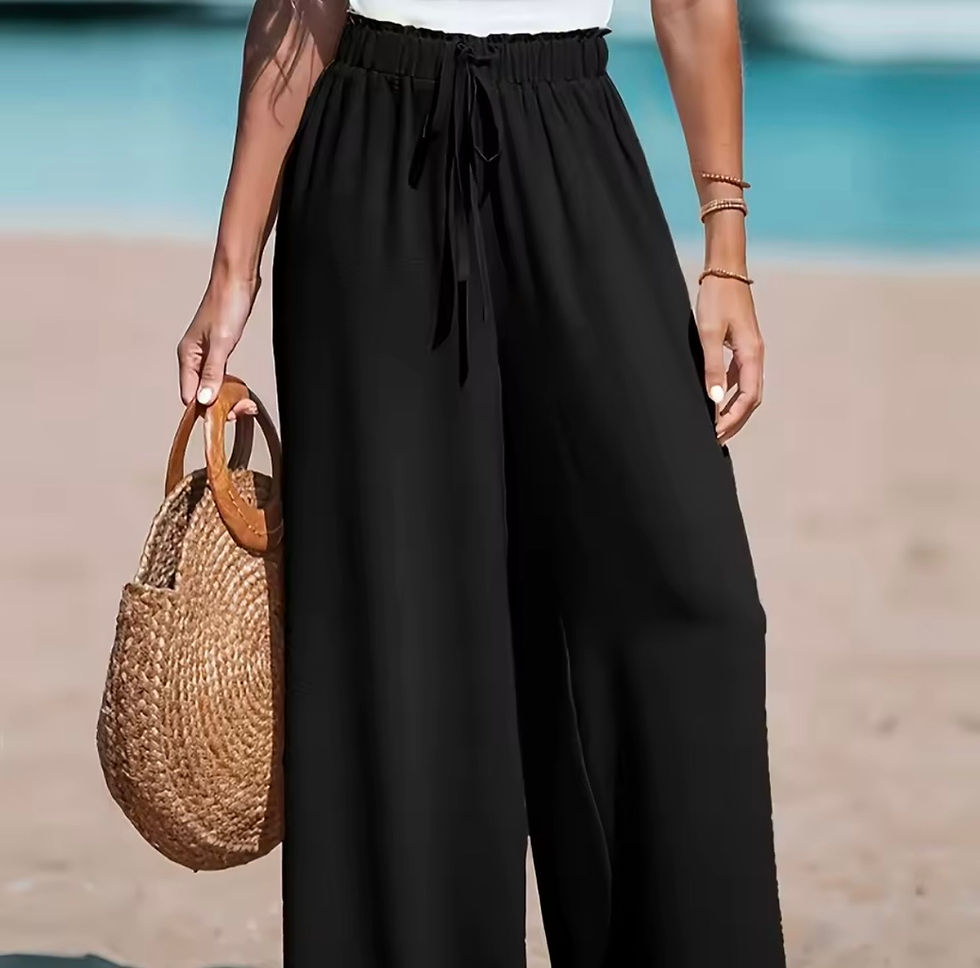 Thumbnail: Casual Wide Leg Pants