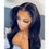 Thumbnail: Glueless Straight Black Brazilian HD Lace Front Wig 
