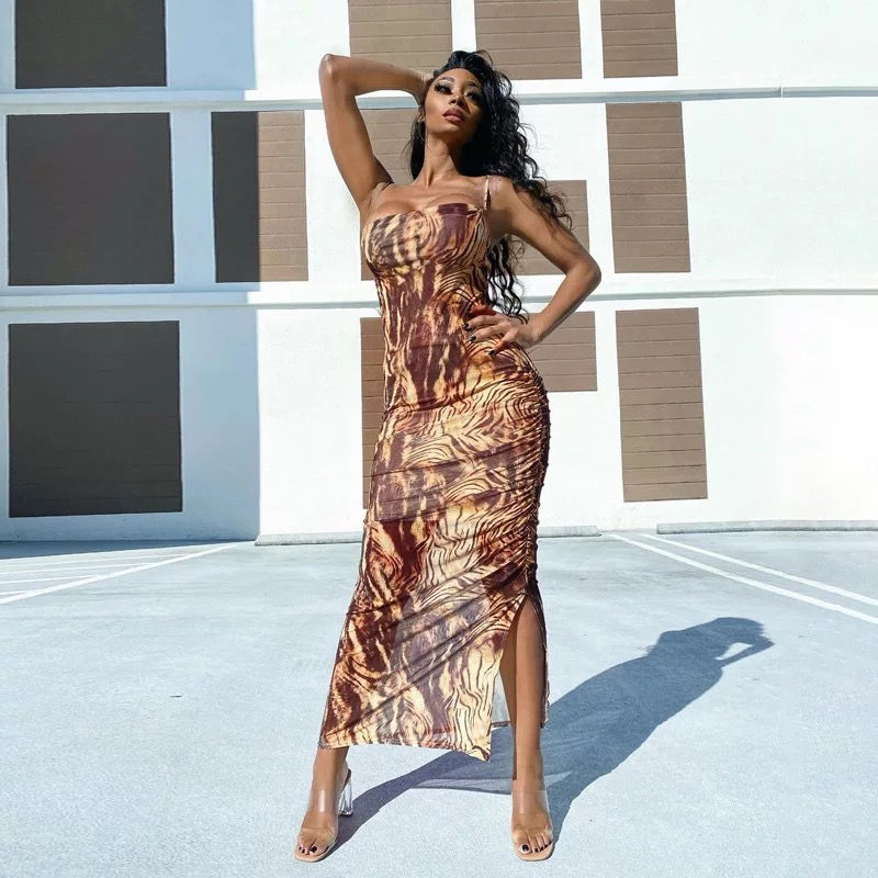 Thumbnail: Lush Sheer Maxi Dress 