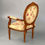 Thumbnail: GEORGE armchair, Louis XVI style, stained wood