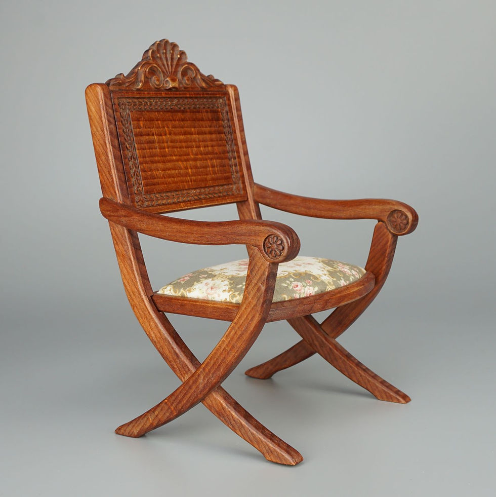 Thumbnail: VENUS chair, soft  seat, scale 1:3, 1:4, 1:6