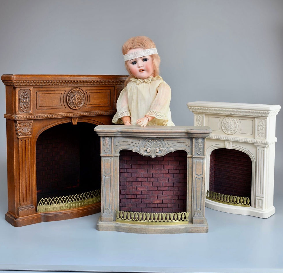 Thumbnail: LUIS fireplace, scale 1:4, 1:6