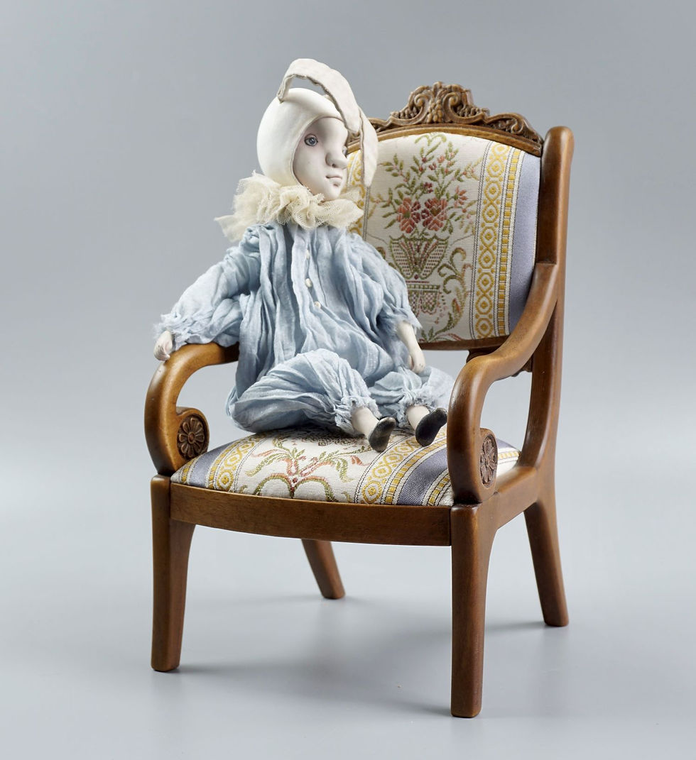 Thumbnail: HELEN chair,  fabric back type B
