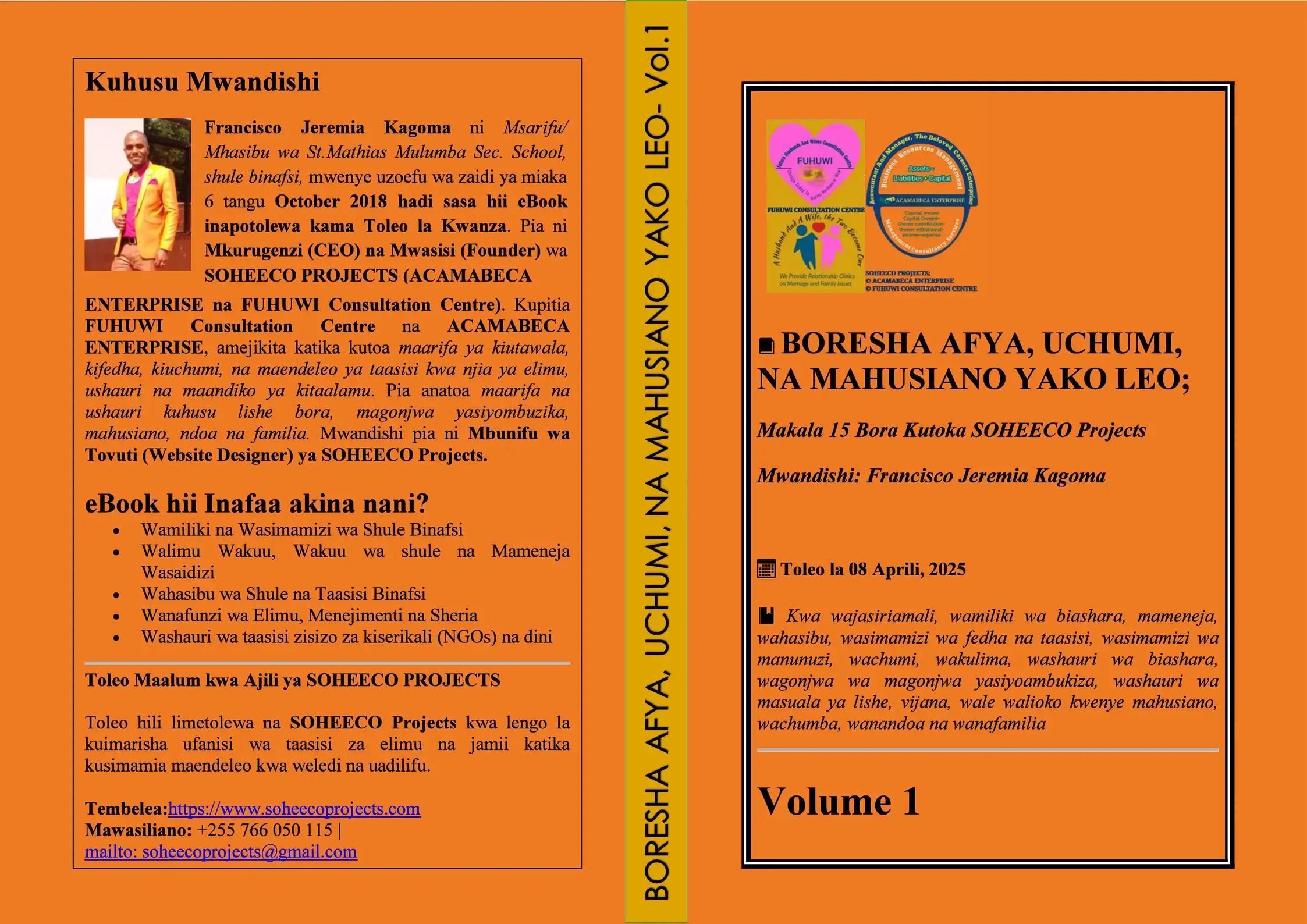 eBook_Boresha Afya, Uchumi na Mahusiano Yako Leo_Vol.1_Toleo la 8 Apr.2025