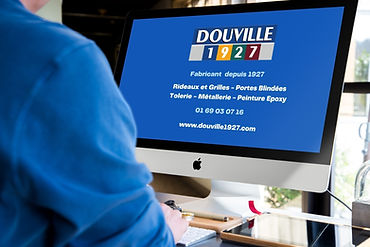 ecran mac sur site douville1927.com