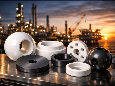 Ceramic Valve Components for Oil and Gas