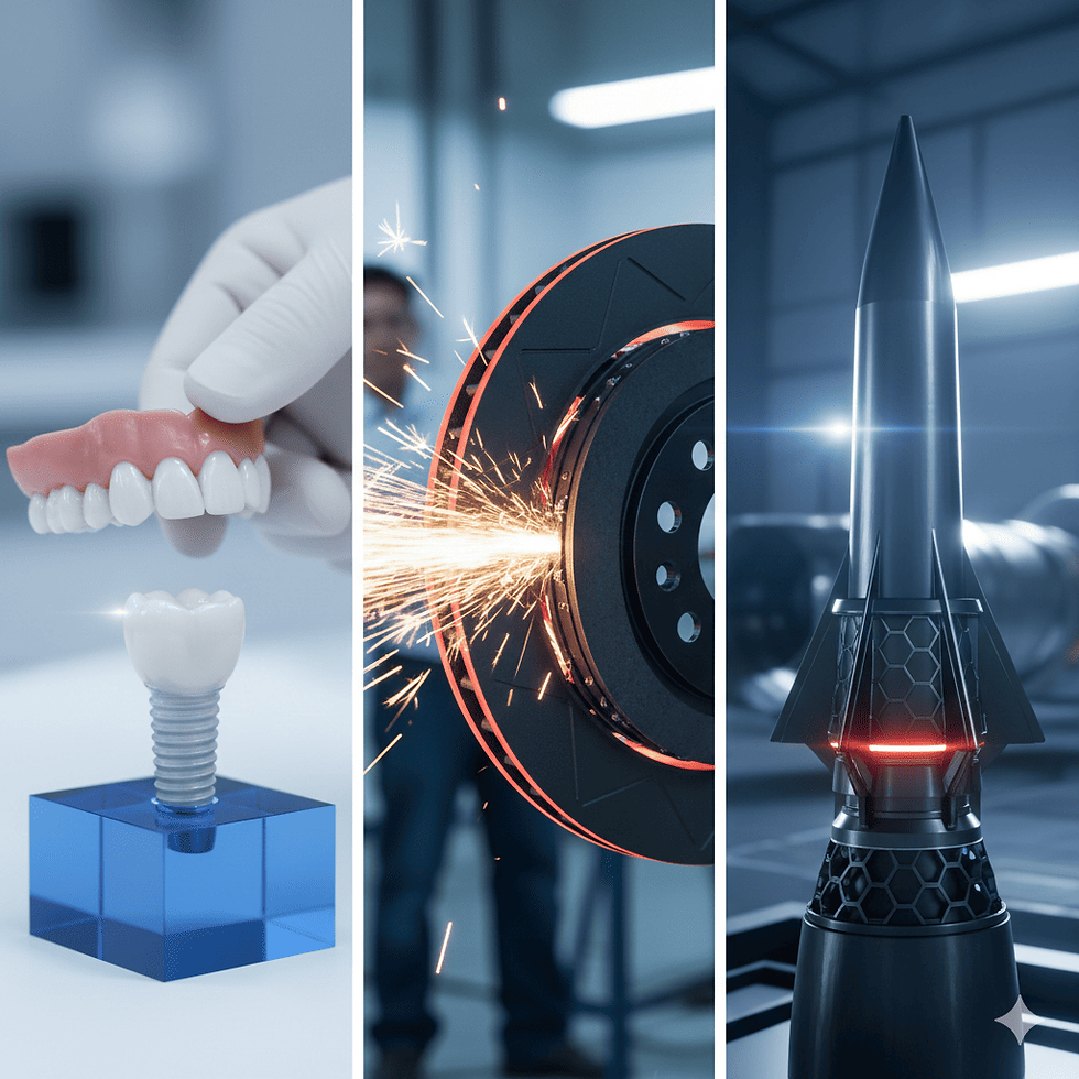 Differences Between Alumina, Zirconia, and Silicon Carbide Ceramics