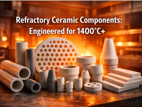 Refractory Ceramic Components Manufacturer | Custom Parts