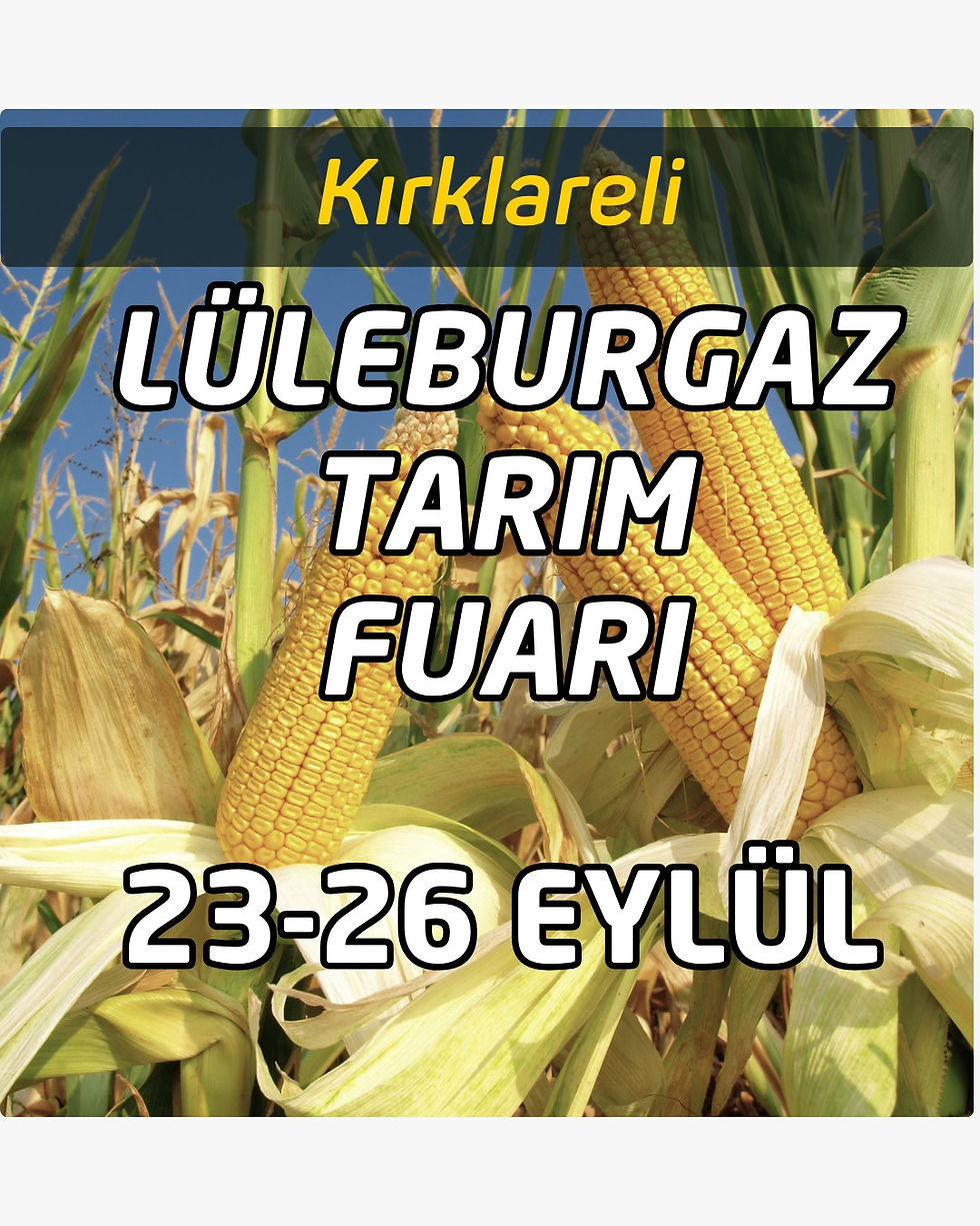 KIRKLARELİ LÜLEBURGAZ EYLÜL FUARI
