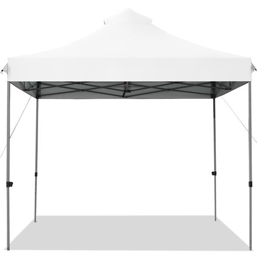 Canopy tent available for backyard and community events.