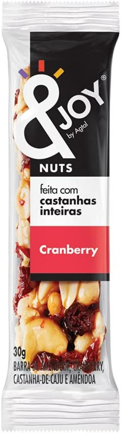 Miniatura: Enjoy Barra Mixed Nuts Cranberry 12 X 30G