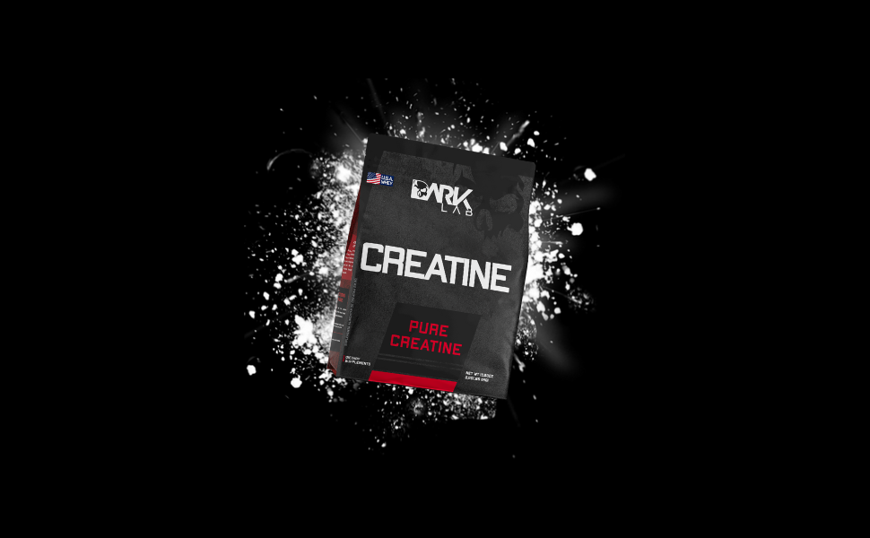 Miniatura: Creatina 100% Pura Monohidratada 500g Dark Lab | Serve 166 Doses | Mais Alto Gr