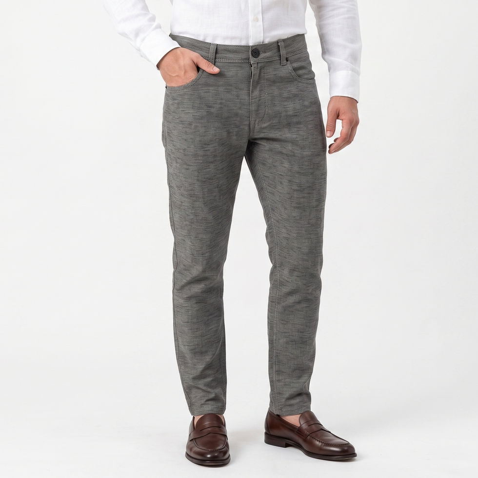 NOISE STRIPED TROUSER