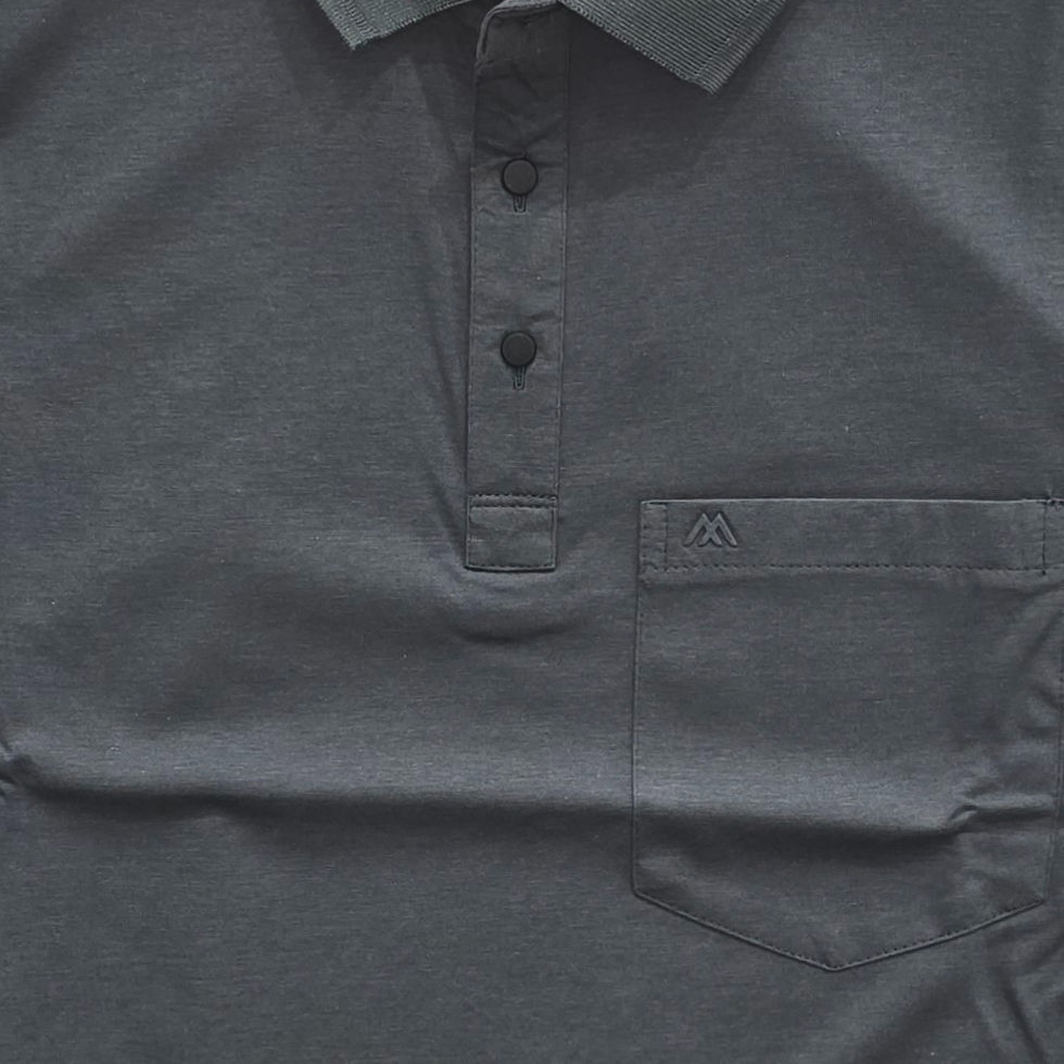 SOLID POLO TSHIRT