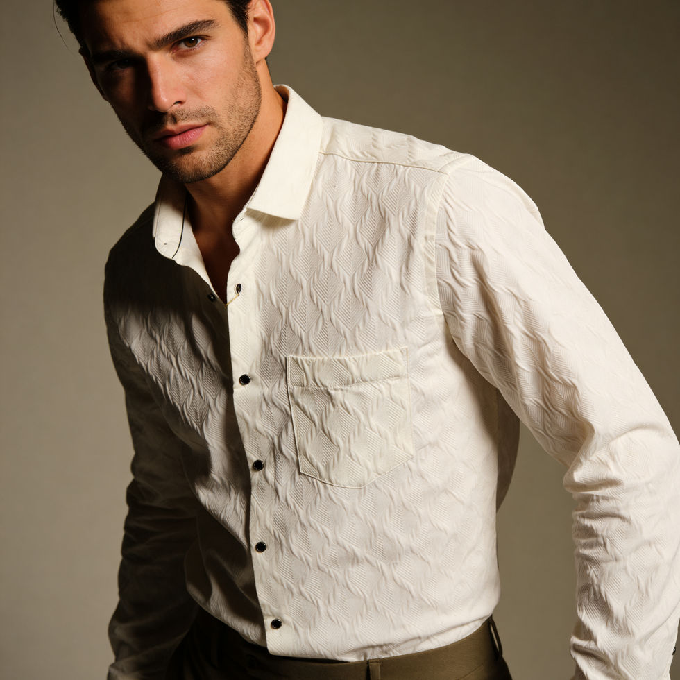 PUFFED COTTON SHIRTS