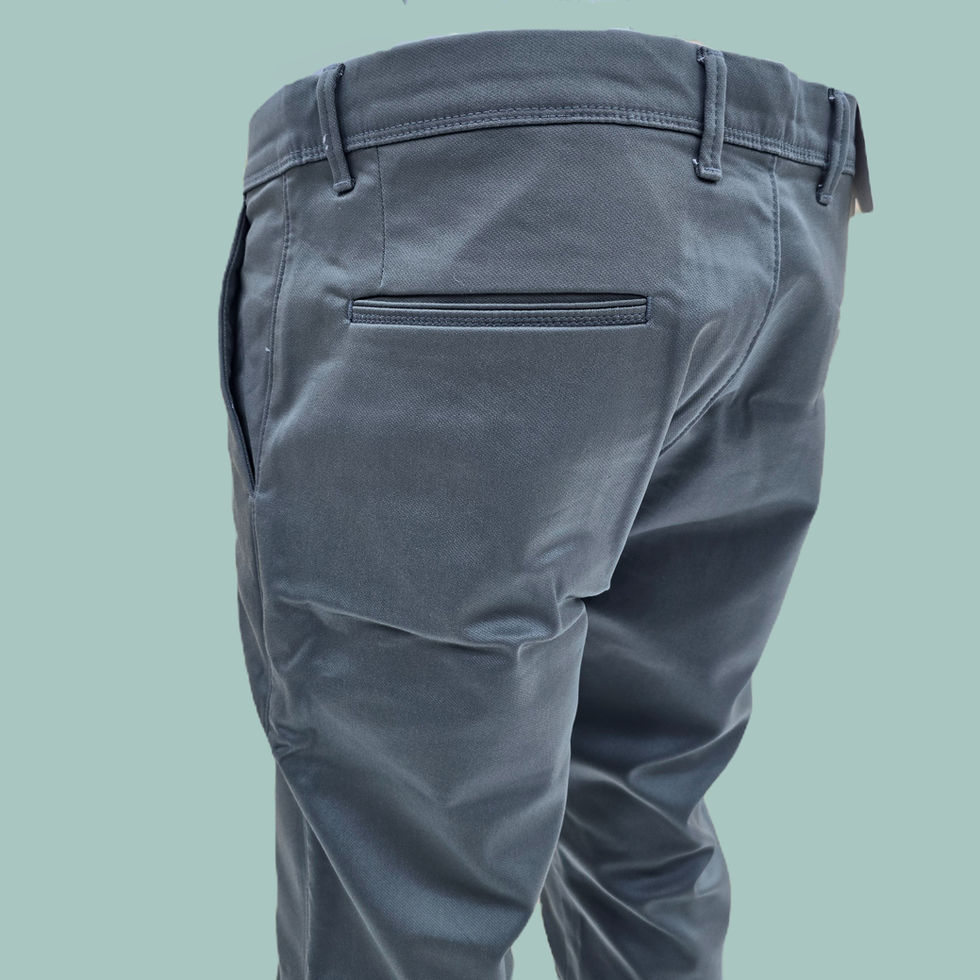 COTTON 2WAY STRETCH TROUSER