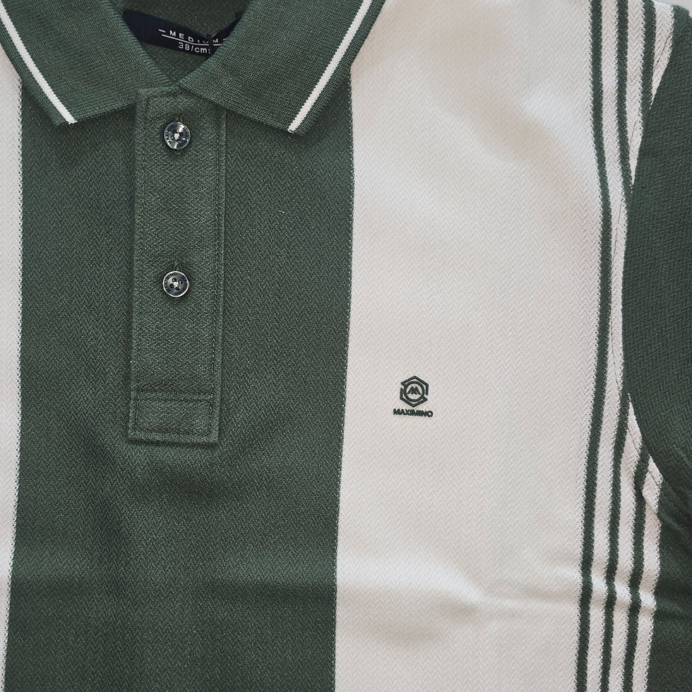 STRIPE POLO TSHIRT