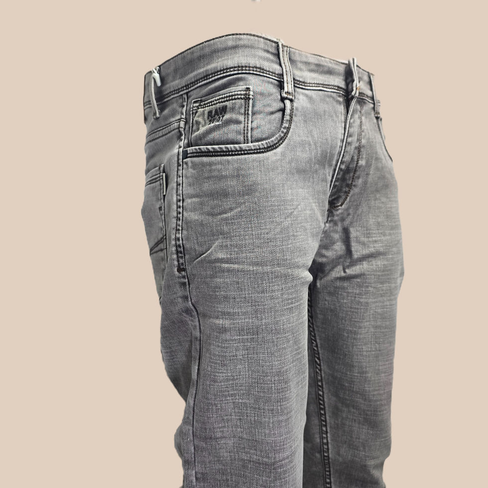 VINTAGE TAUPE GREY JEANS