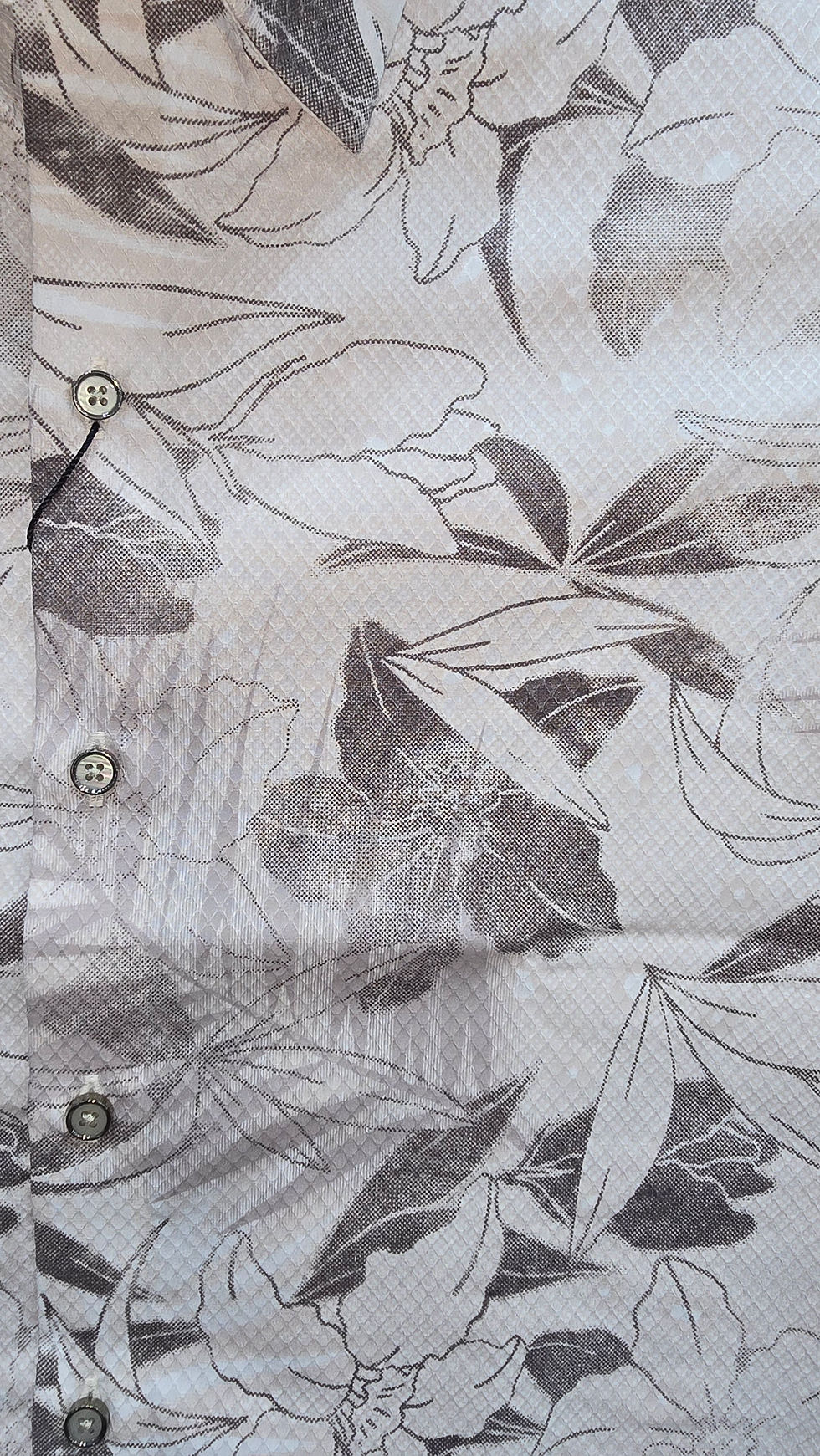 floral self designed shirt