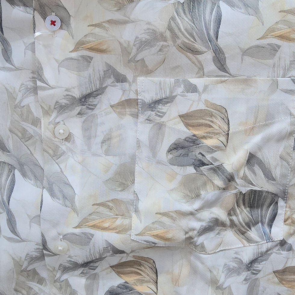 printed stretch shirt