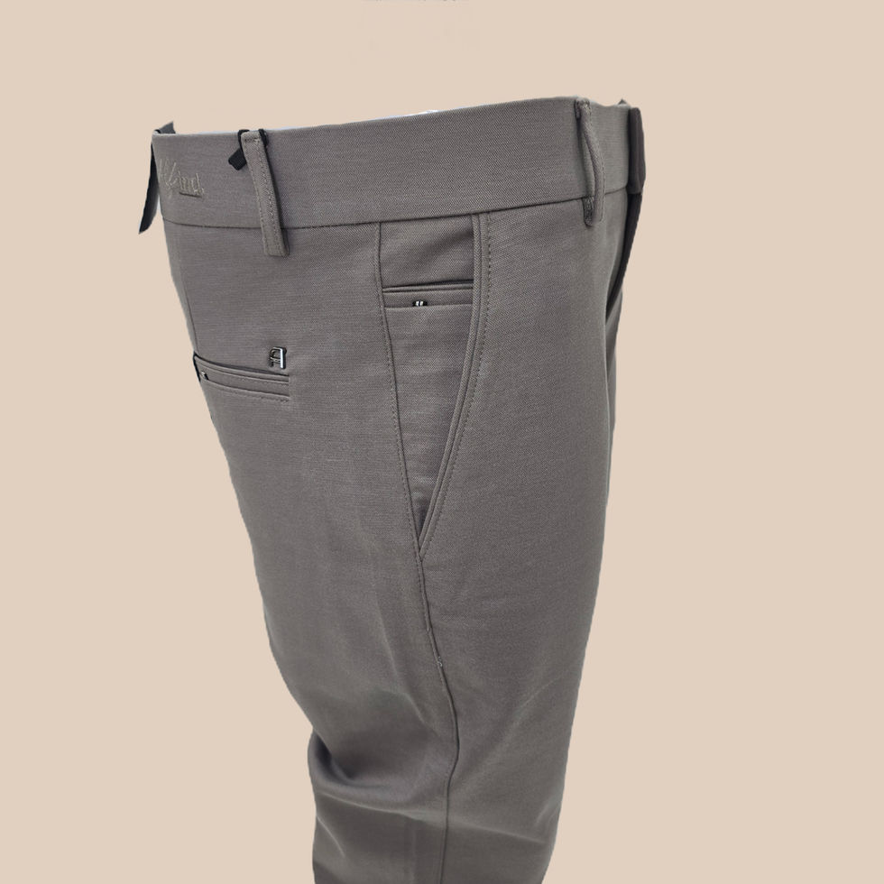 smooth lycra smart fit trouser