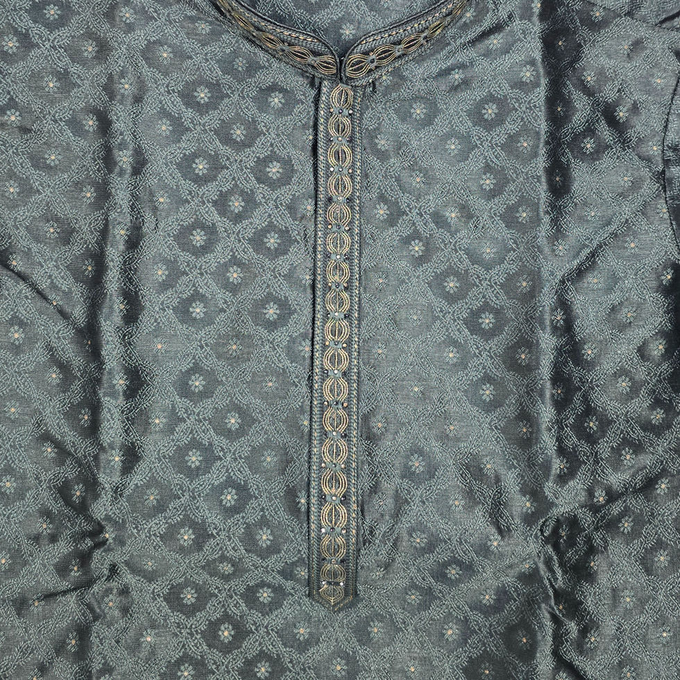 Patterned vintage wash crewneck sweatshirt with embroidery