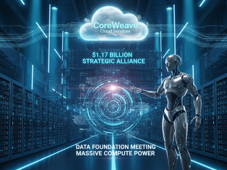 VAST Data 與 CoreWeave 簽署 11.7 億美元 AI 基礎設施協議：數據層面的重量級結盟