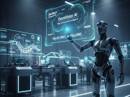 ZeroKey 推出 OmniVisor AI 平台，為智慧工廠營運帶來實時工業智能新紀元