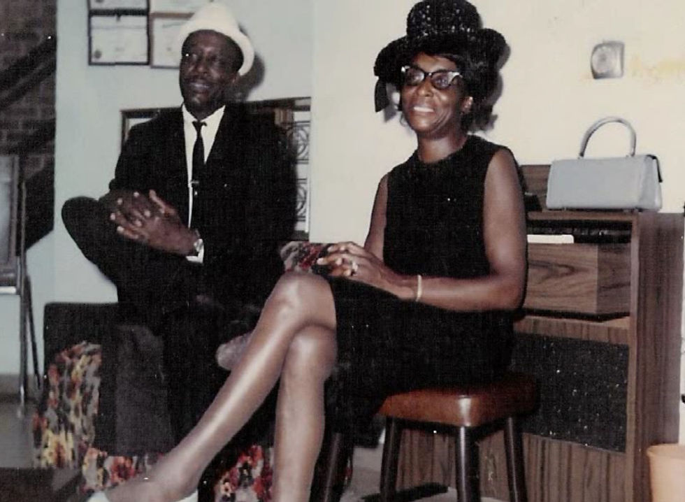 Bora and Sallie Mae, circa 1968