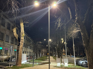 Illuminazione Viale Trento