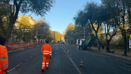 Viale Trento prende forma