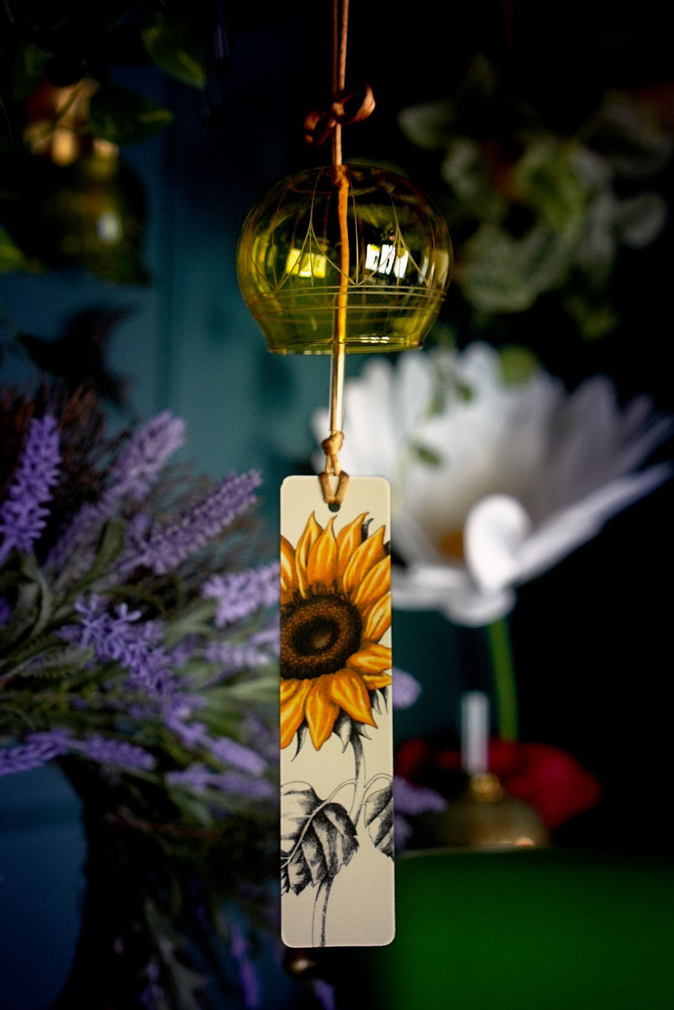 Fūrin tournesol en situation