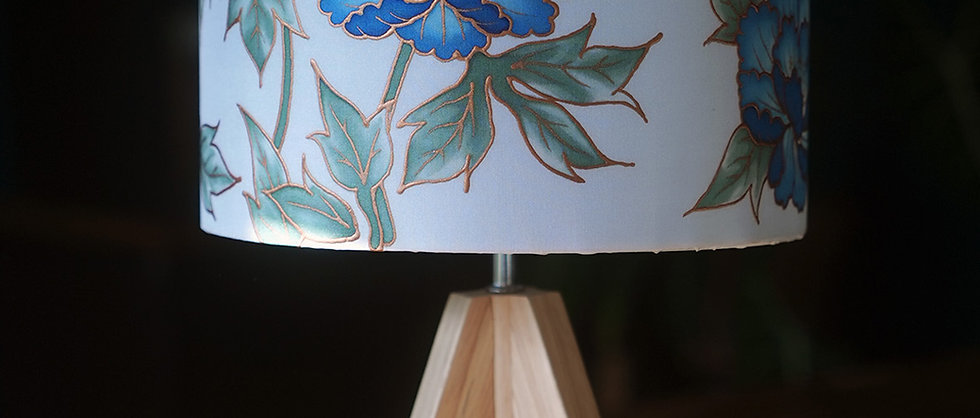 PIVOINES 牡丹・蒼光 - Lampe de chevet