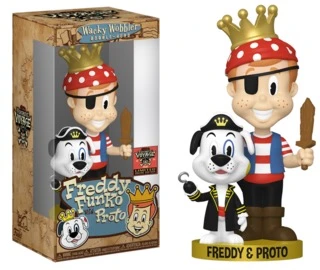 FUNKO wacky wobbler Freddy ボビングヘッド Funko Wacky Wobbler Bobble Head! Freddy Funko with Proto