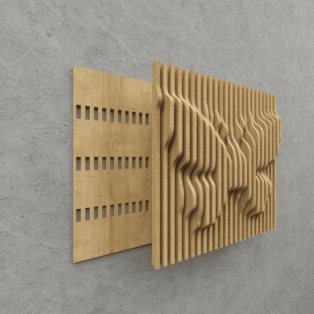 Modern Parametrik Kelebek Duvar Dekoru CNC Dosyası SKU4390822540