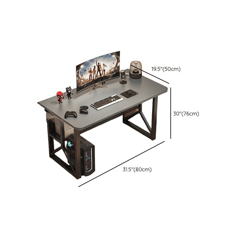 Küçük resim: KC-0121 Ayaklı Dikdörtgen Ofis Masası Metal + MDF Malzeme