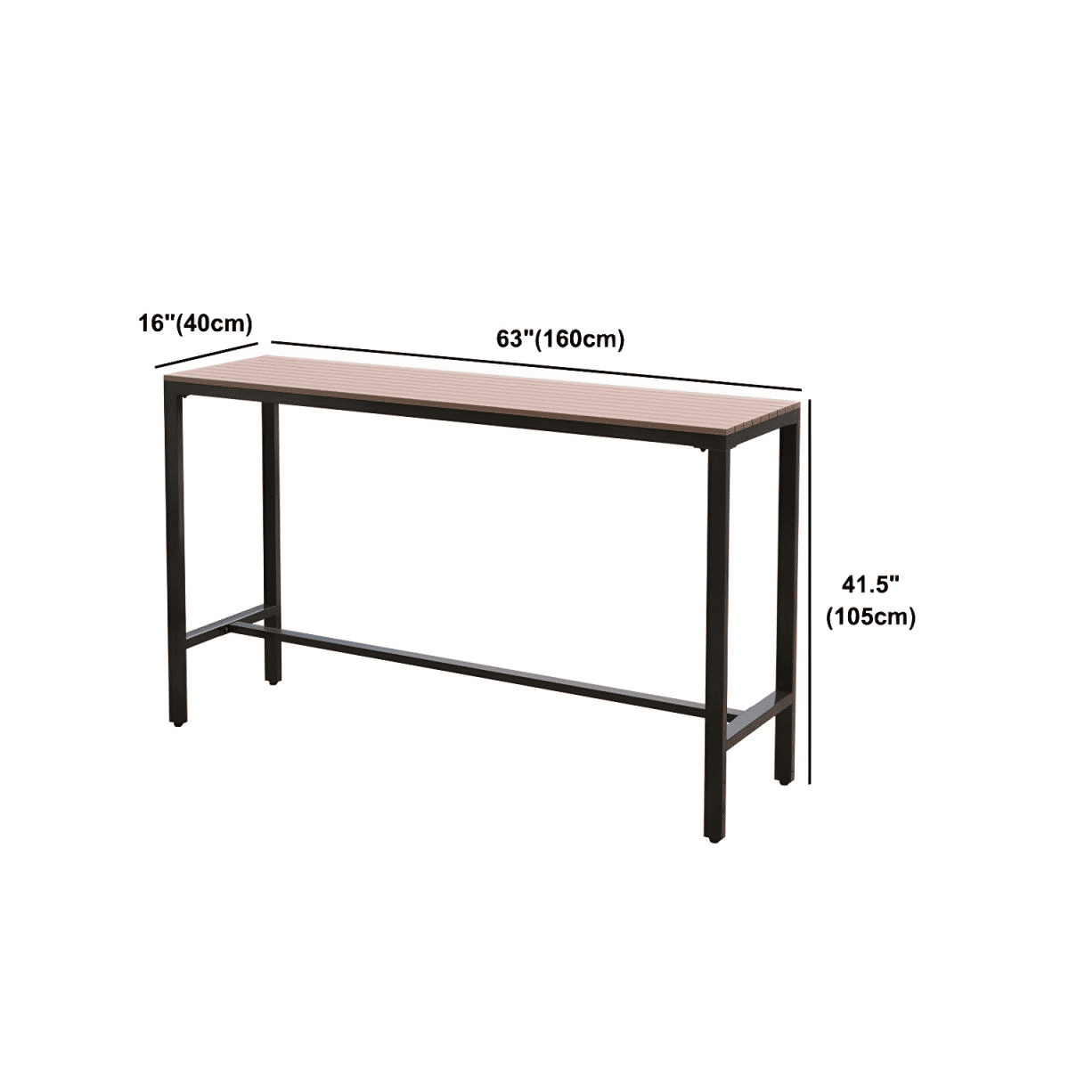 Modern Dikdörtgen Bar Masası SKU2816259