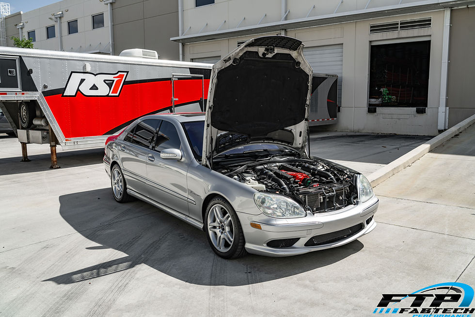 Thumbnail: Fabtech M113K Wrinkle Black Intake System