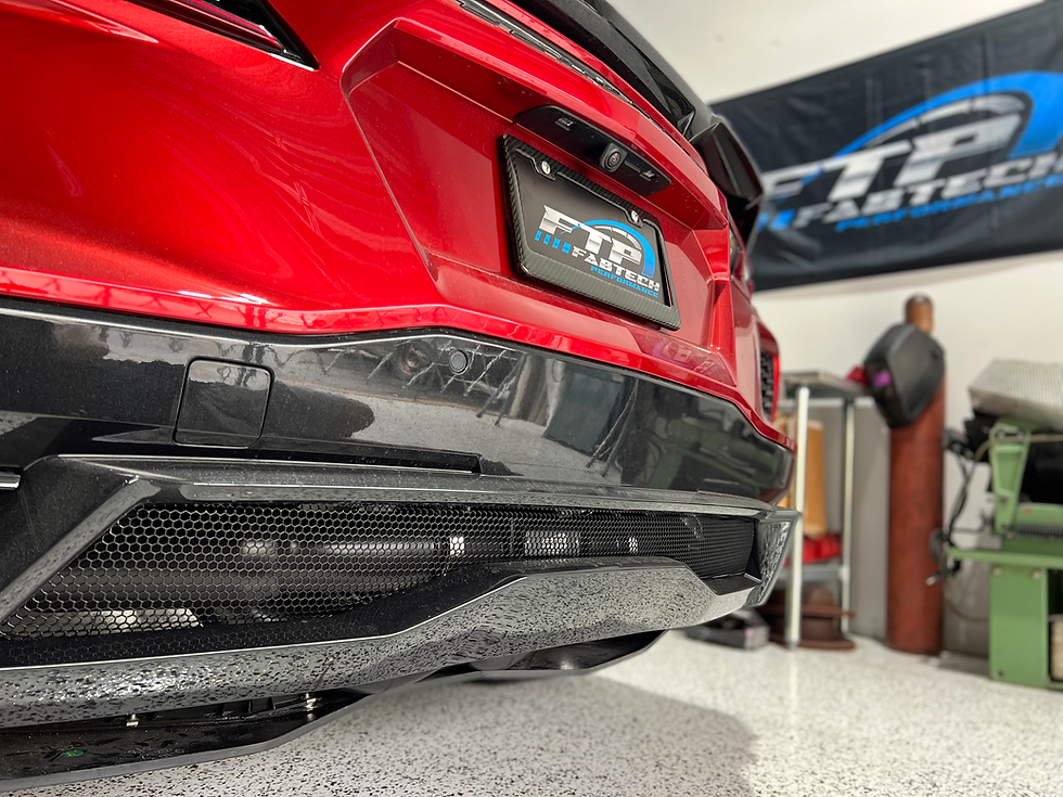 Thumbnail: FABTECH C8 PERFORMANCE EXHAUST BLACK COATED
