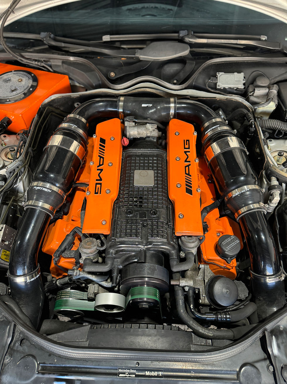 Thumbnail: M113K Valve Covers & Surge Tank Coating-MAGNO ORANGE
