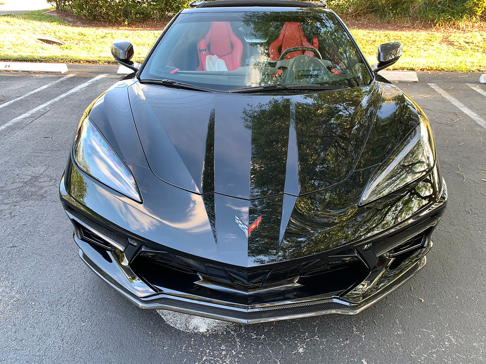 Thumbnail: Fabtech 2020+ C8 Carbonfiber Stealth Splitter