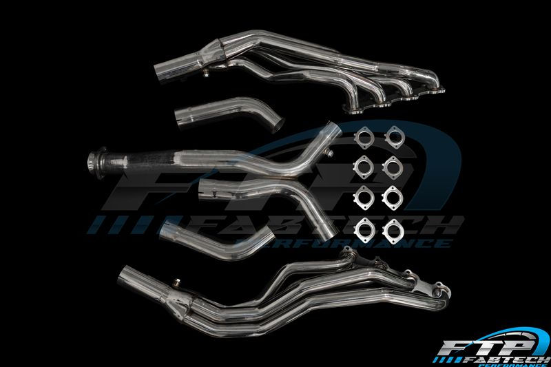 Thumbnail: 304 Stainless Steel Longtube Header System E55/CLS55 AMG M113K