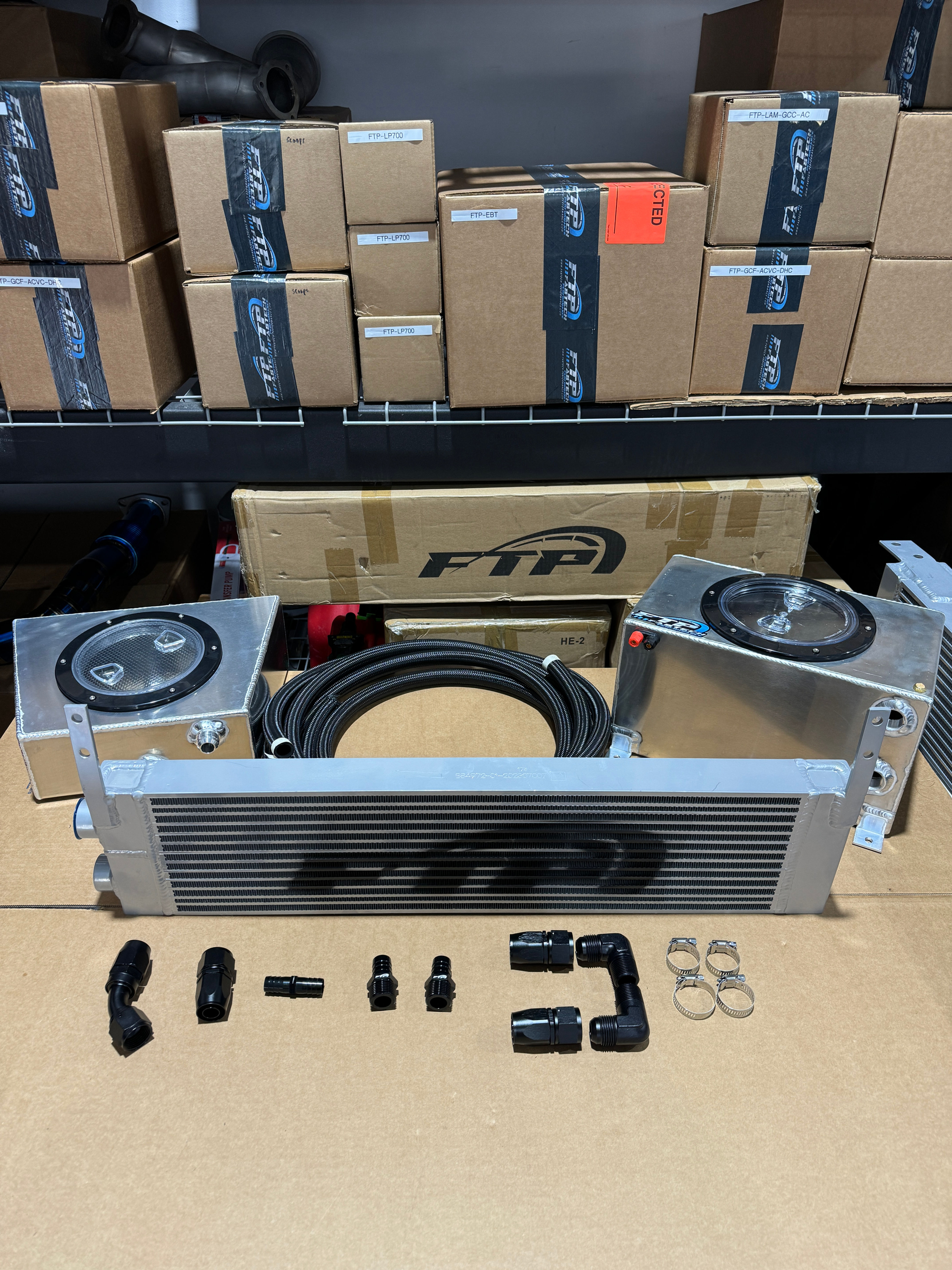 Fabtech Premium M113K Cooling Kit-TRUNK TANK