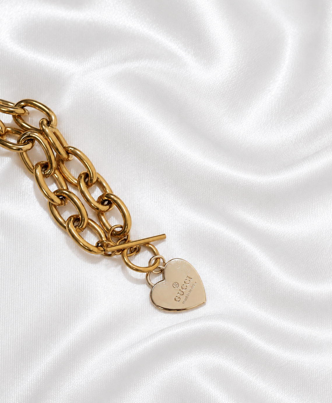 Gracie Bolder Charm Necklace Toggle Clasp